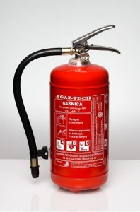 Gaśnica proszkowa 4kg GP4x ABC Gaz Tech